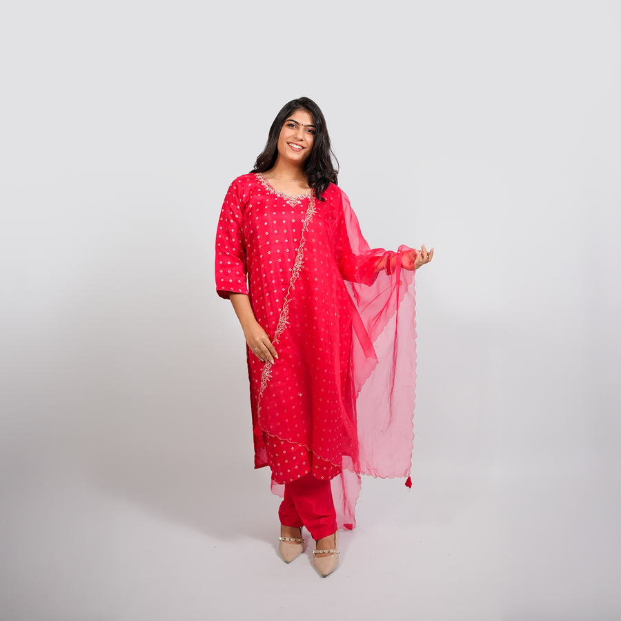 Dupatta Pant Set