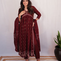 Aliacut Duppata Pant Set