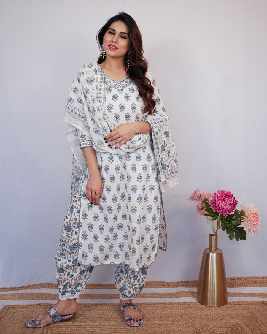 Dupatta Pant Set