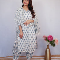 Dupatta Pant Set