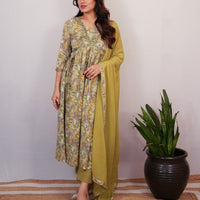 Dupatta Pant Set