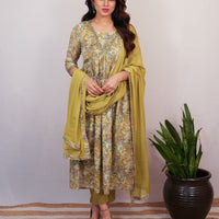 Dupatta Pant Set