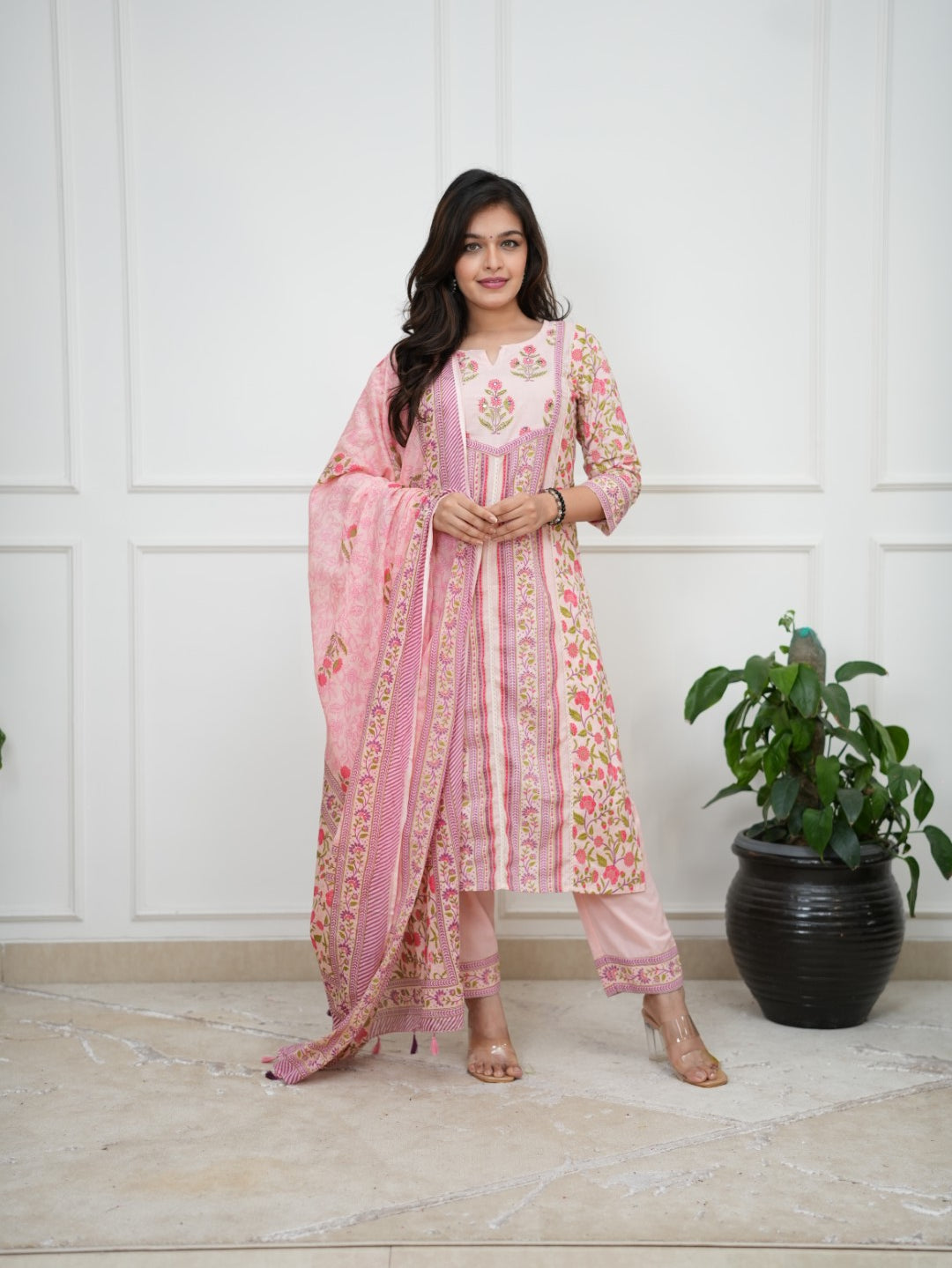 Dupatta Pant Set