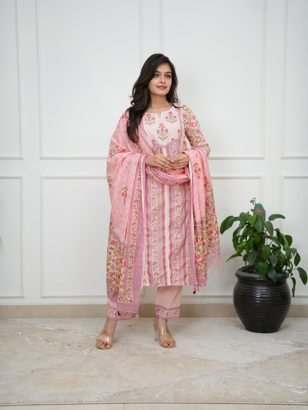 Dupatta Pant Set