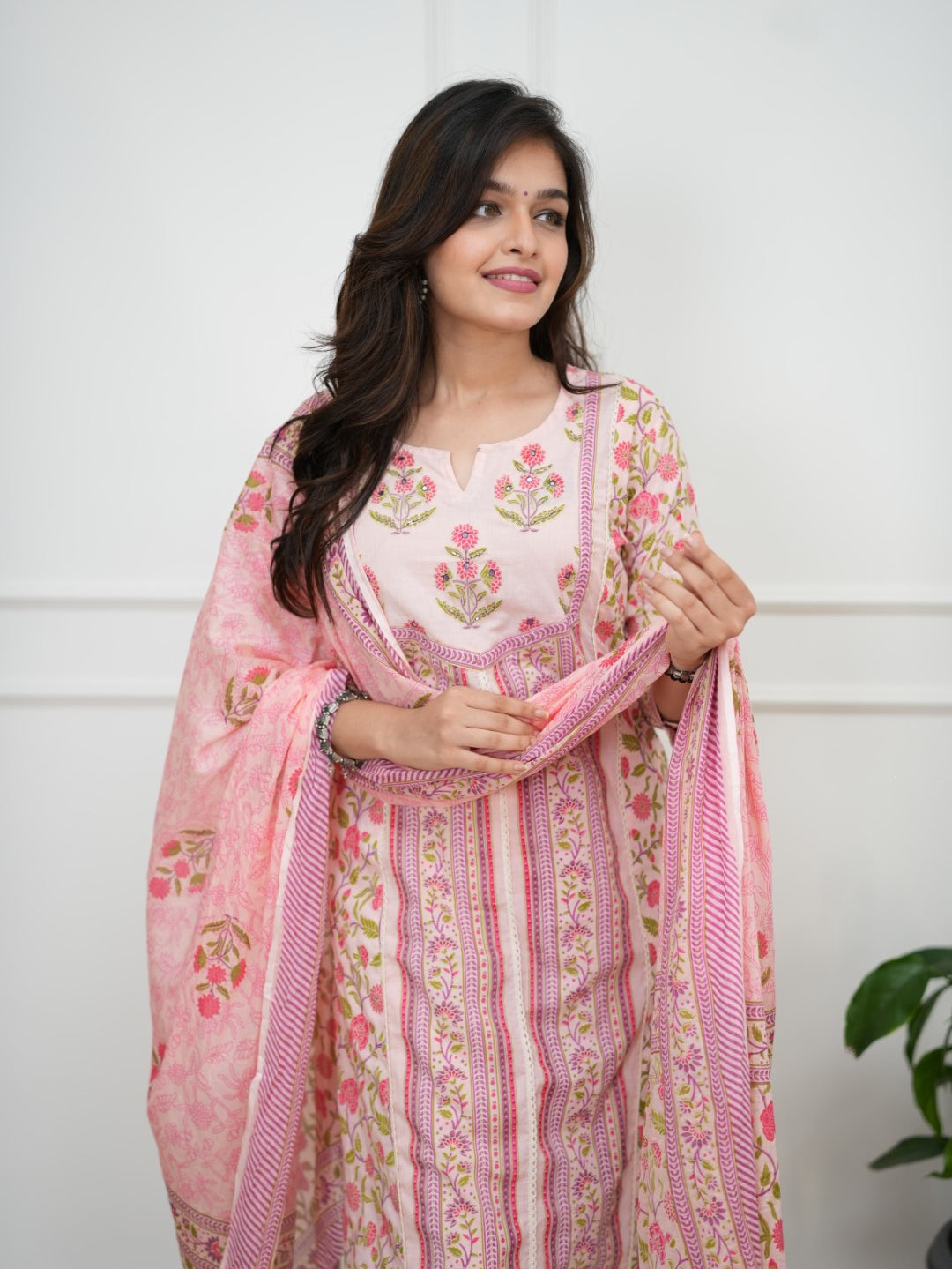 Dupatta Pant Set