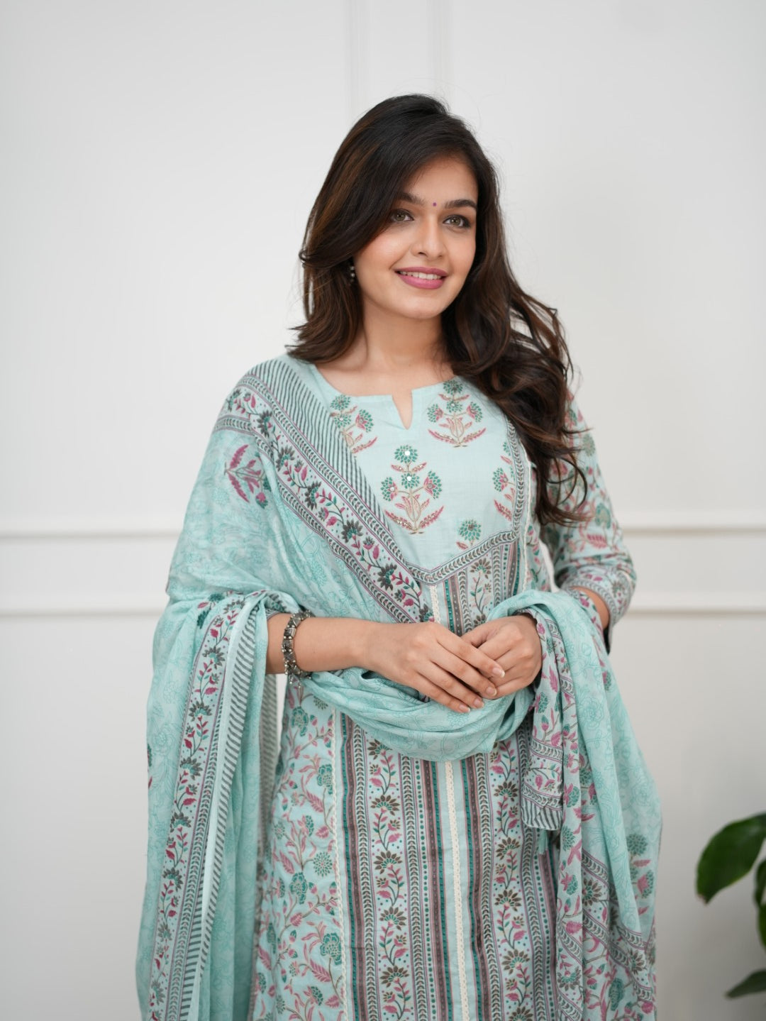 Dupatta Pant Set