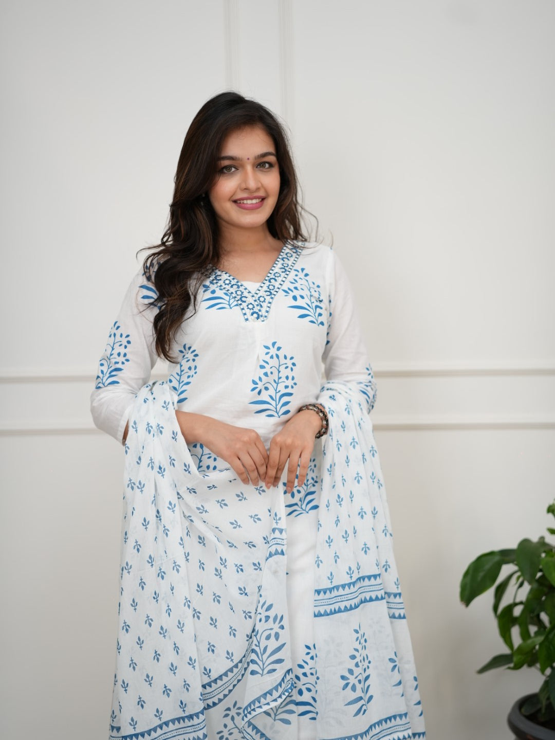 Dupatta Pant Set