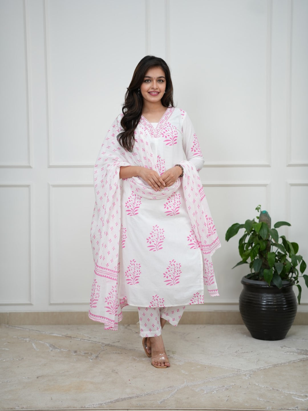 Dupatta Pant Set