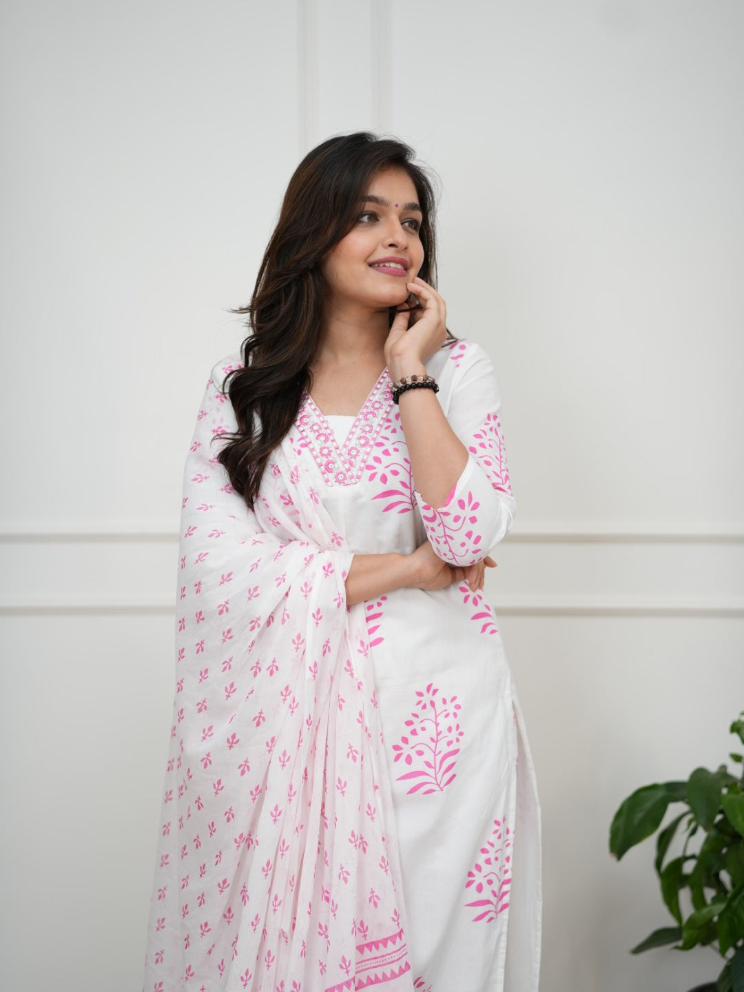Dupatta Pant Set