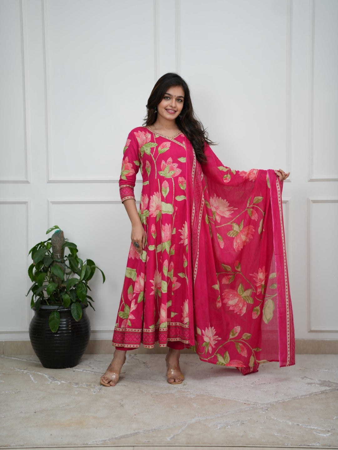 Dupatta Pant Set
