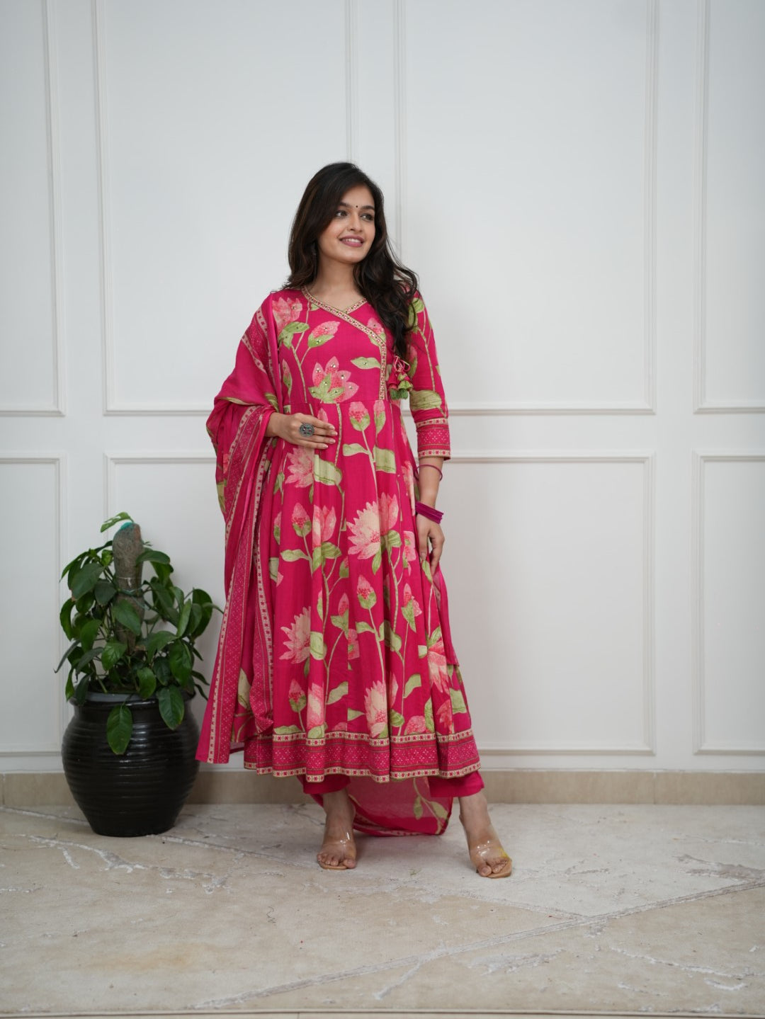 Dupatta Pant Set