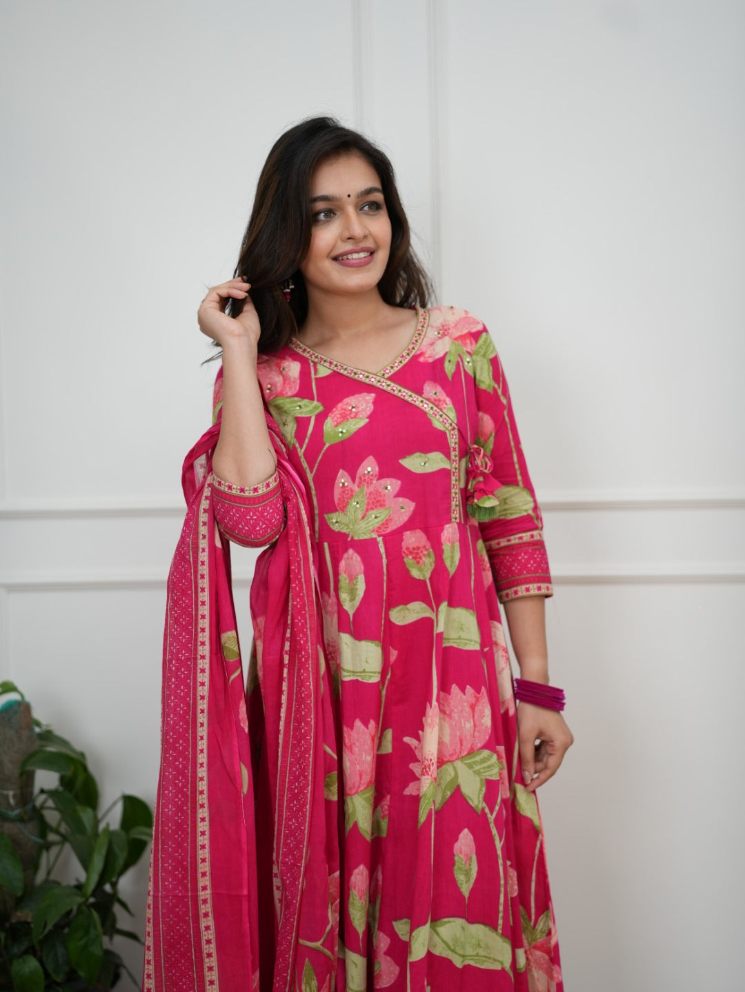 Dupatta Pant Set