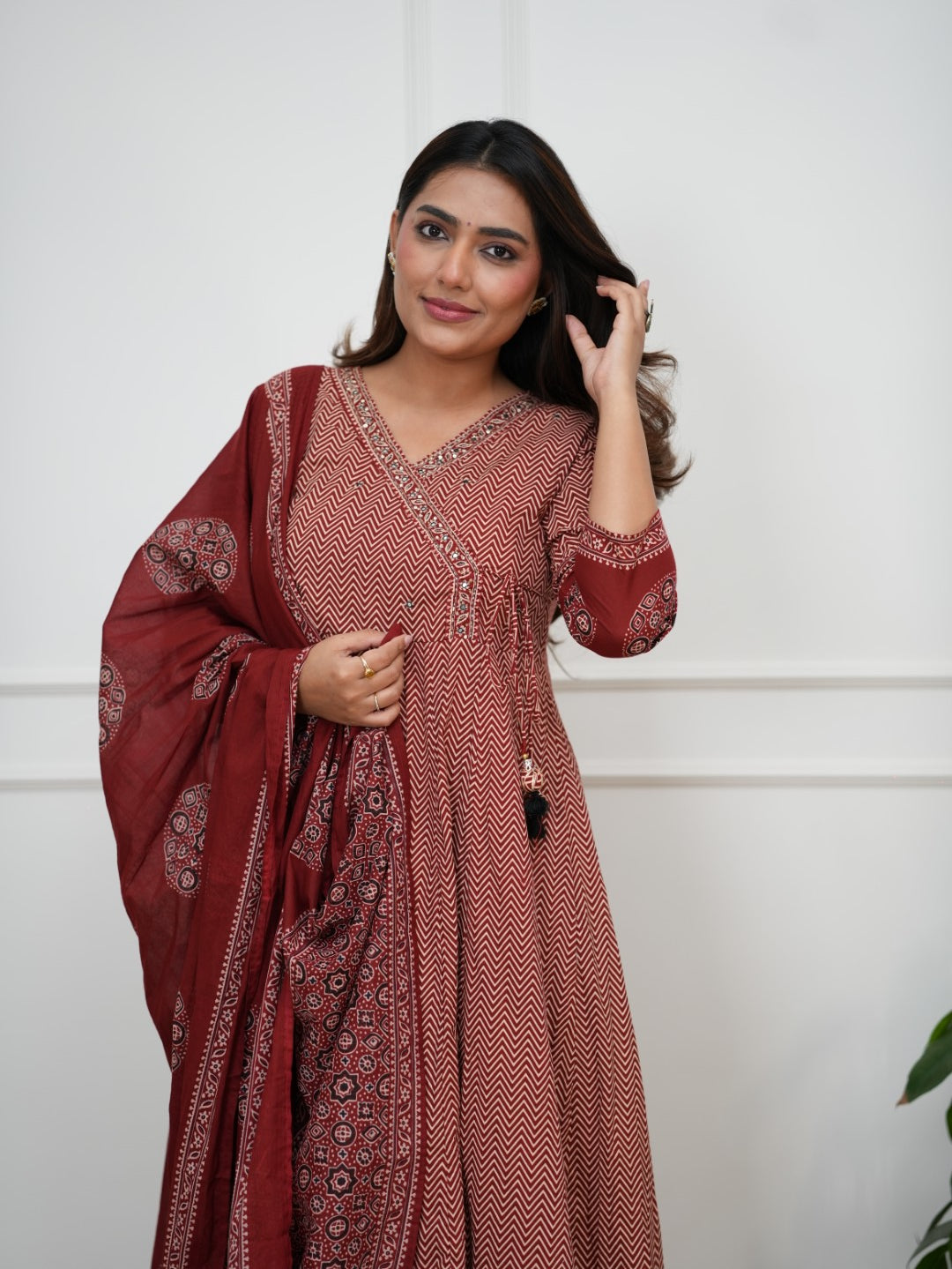 Dupatta Pant Set