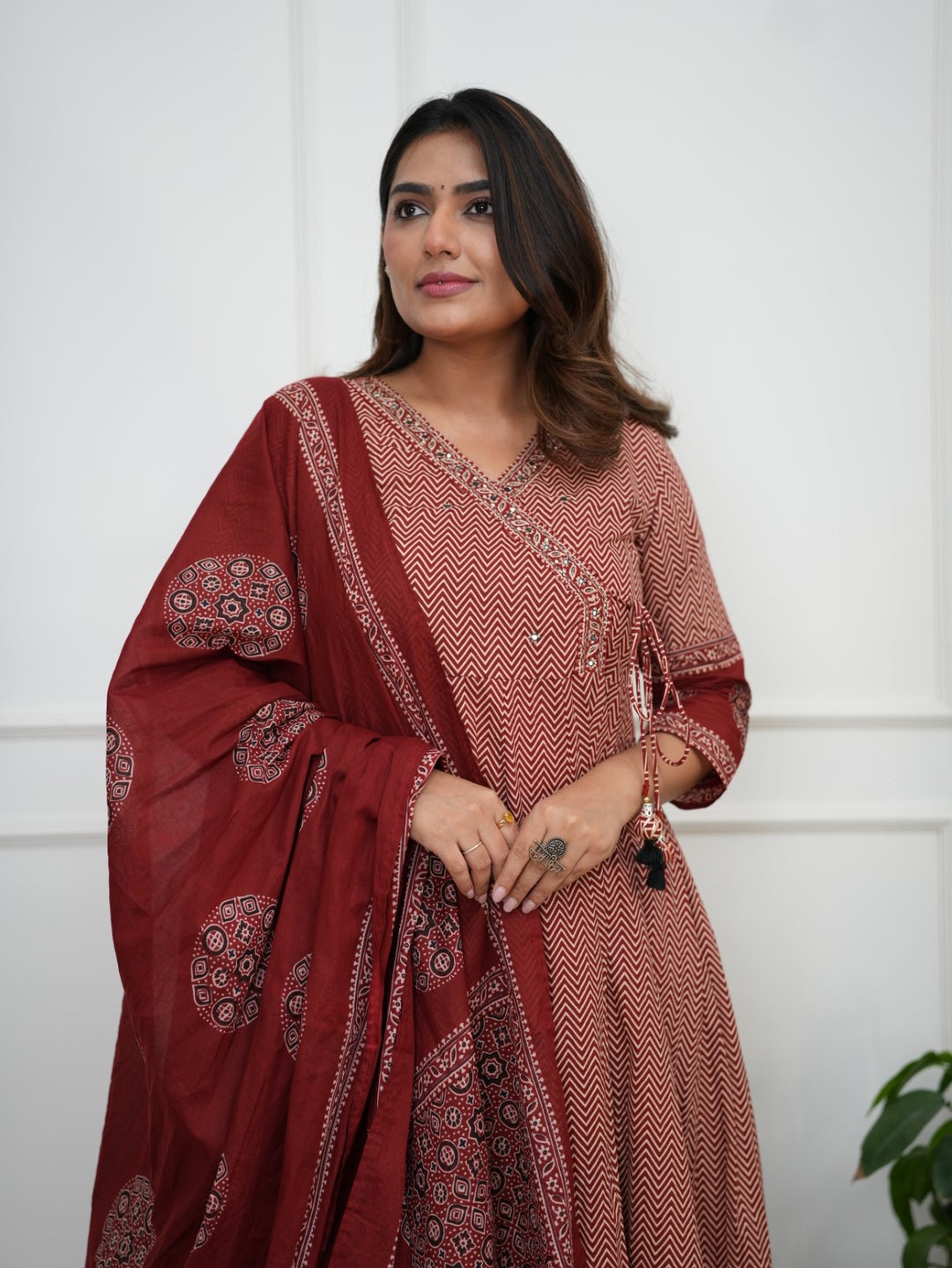 Dupatta Pant Set