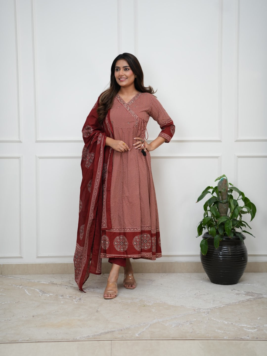 Dupatta Pant Set