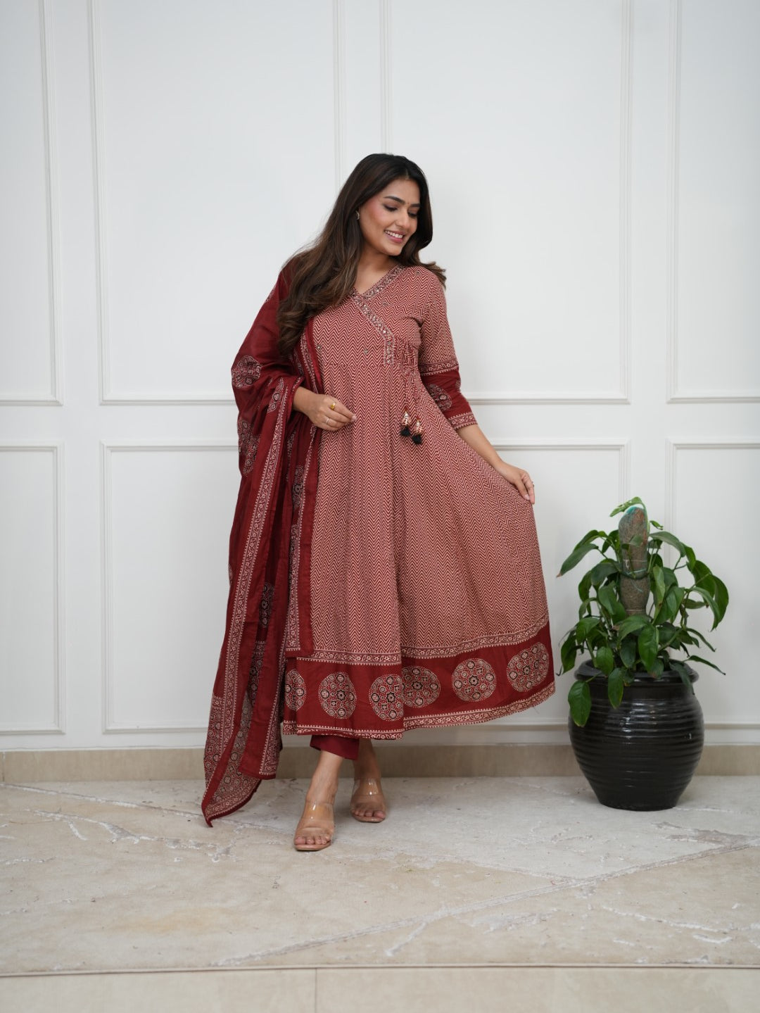 Dupatta Pant Set