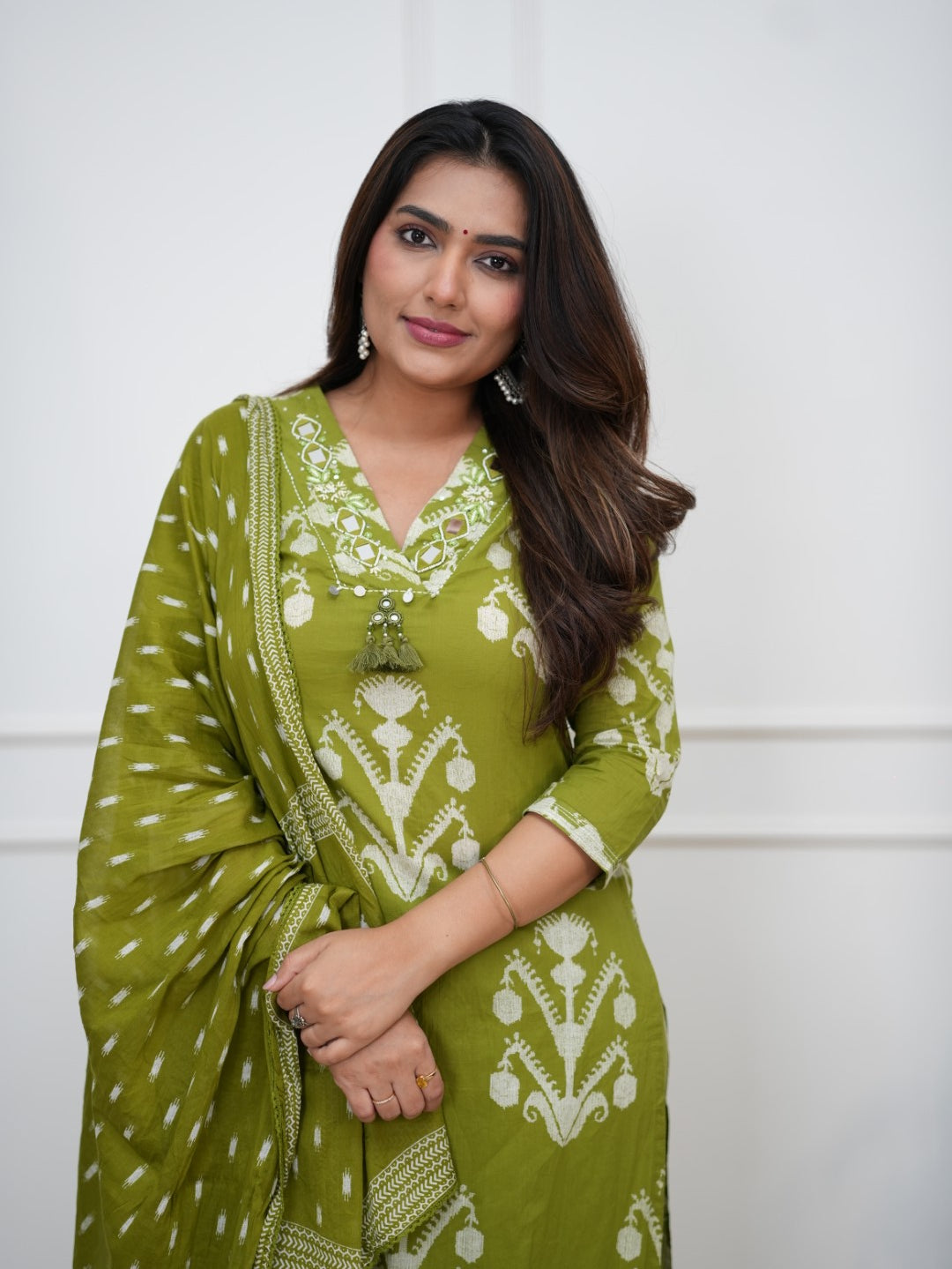 Dupatta Pant Set