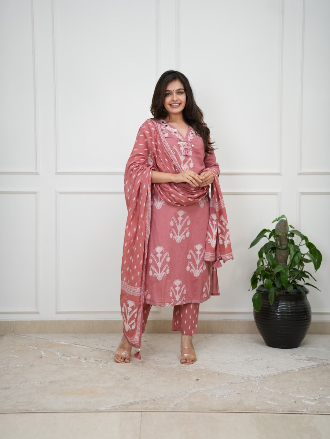 Dupatta Pant Set