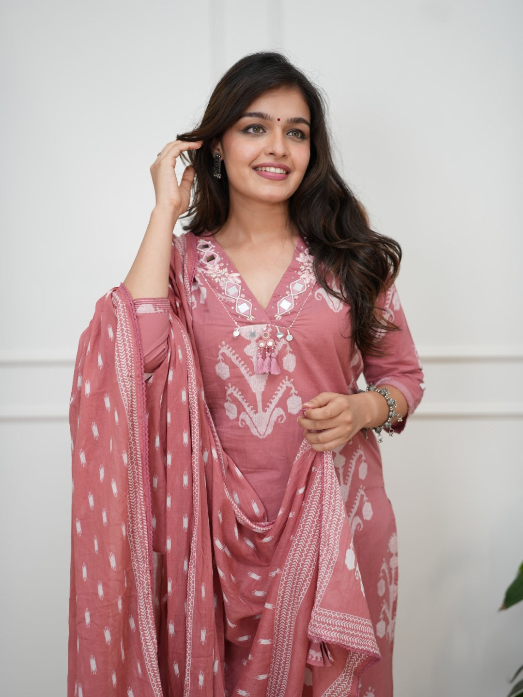 Dupatta Pant Set