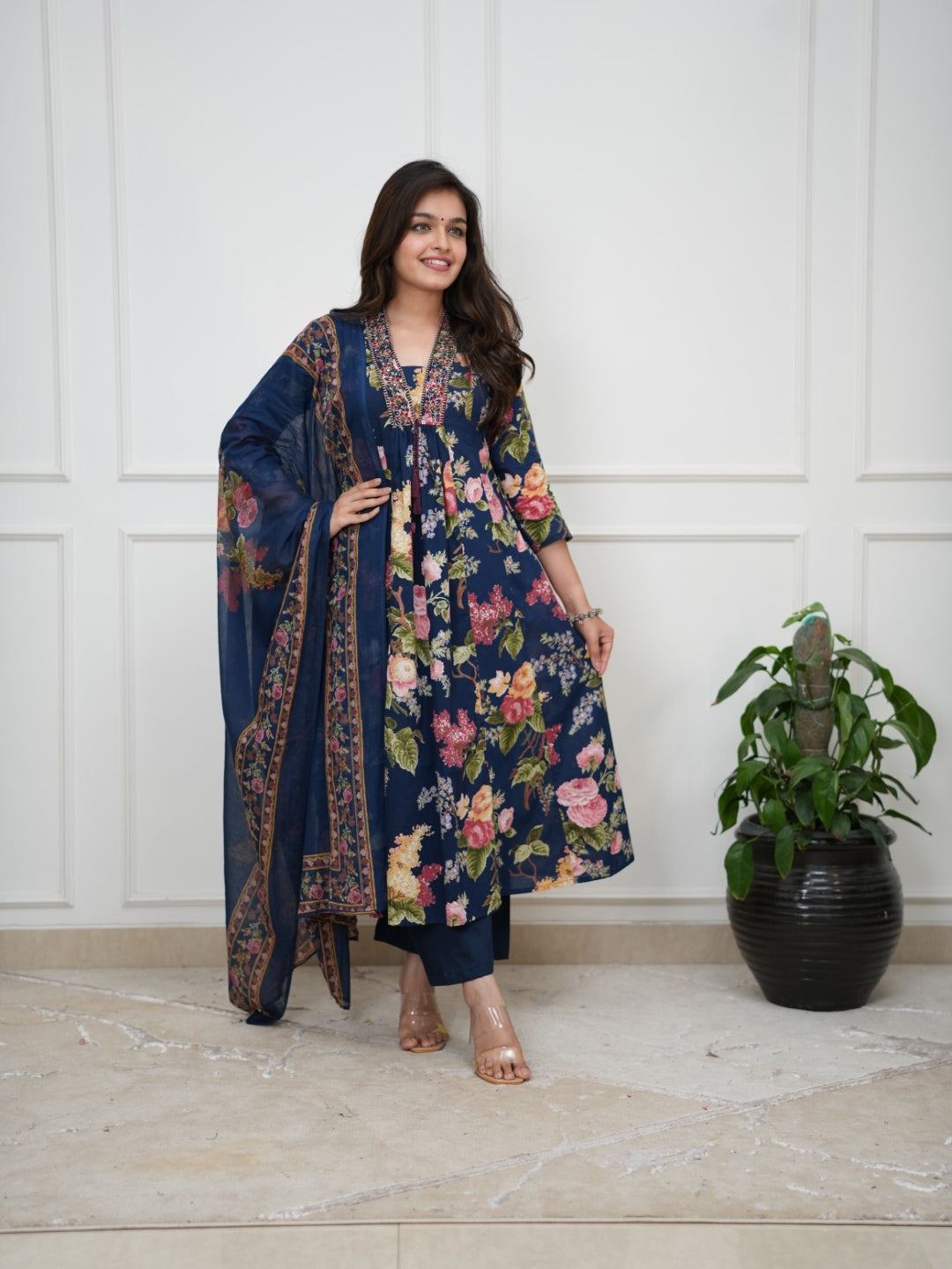 Dupatta Pant Set