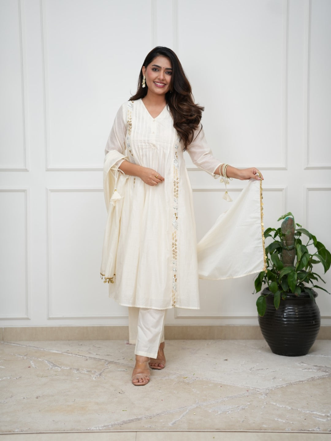 Dupatta Pant Set