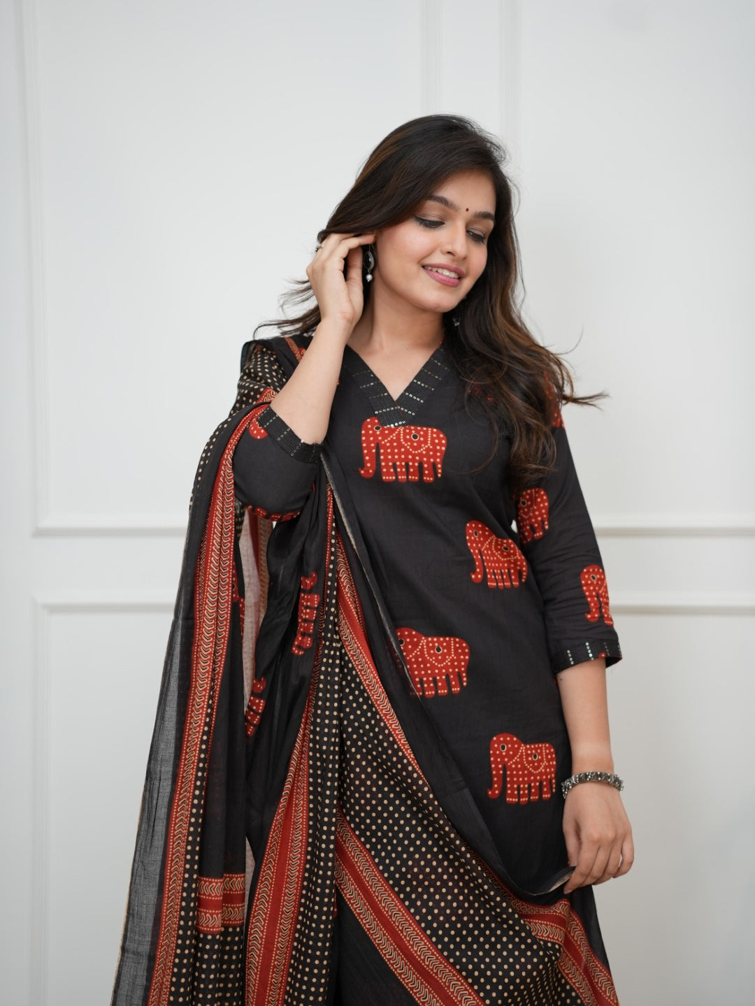Dupatta Pant Set
