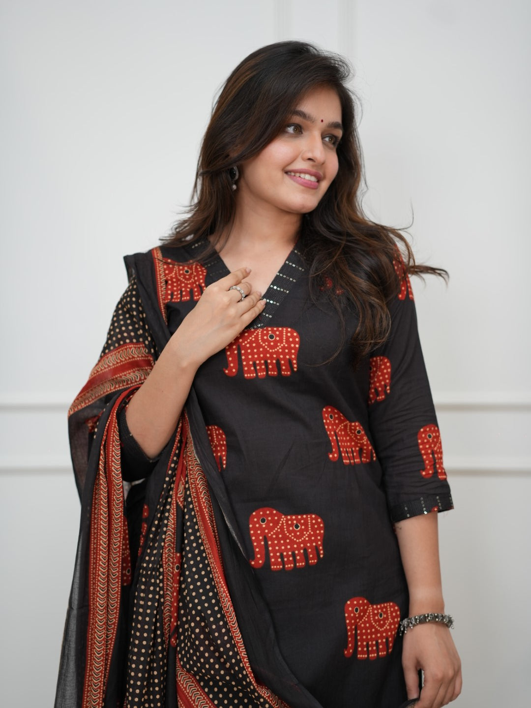 Dupatta Pant Set