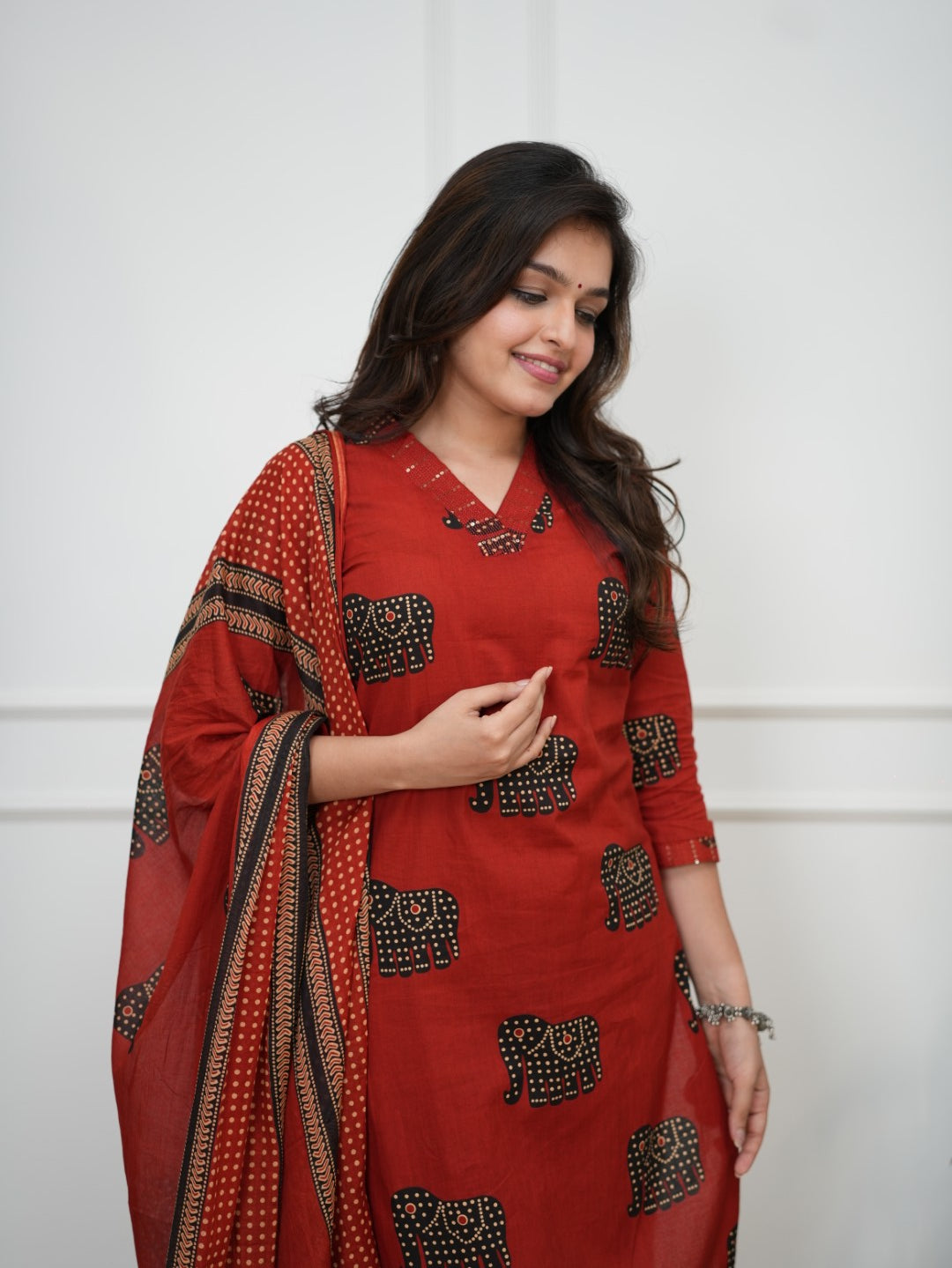 Dupatta Pant Set