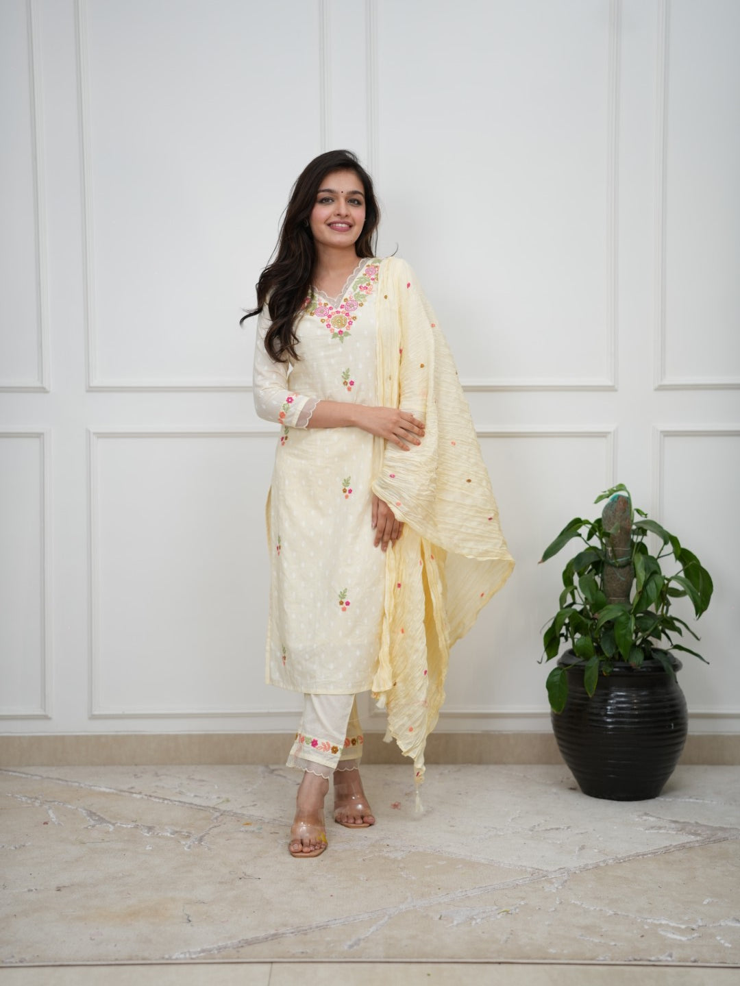Dupatta Pant Set