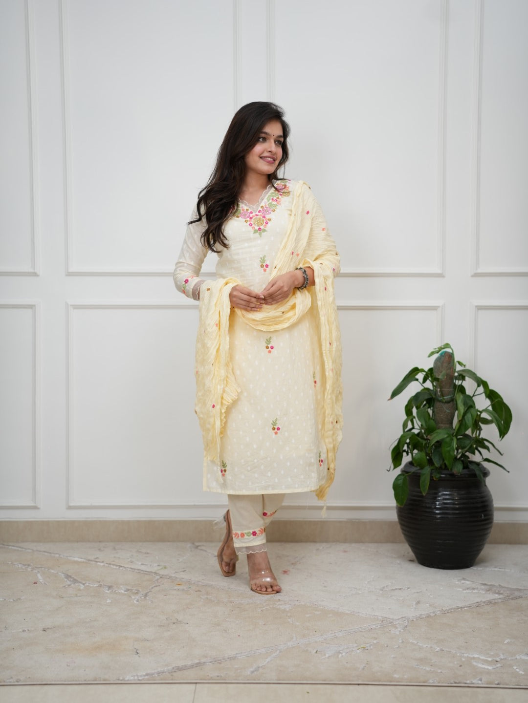 Dupatta Pant Set