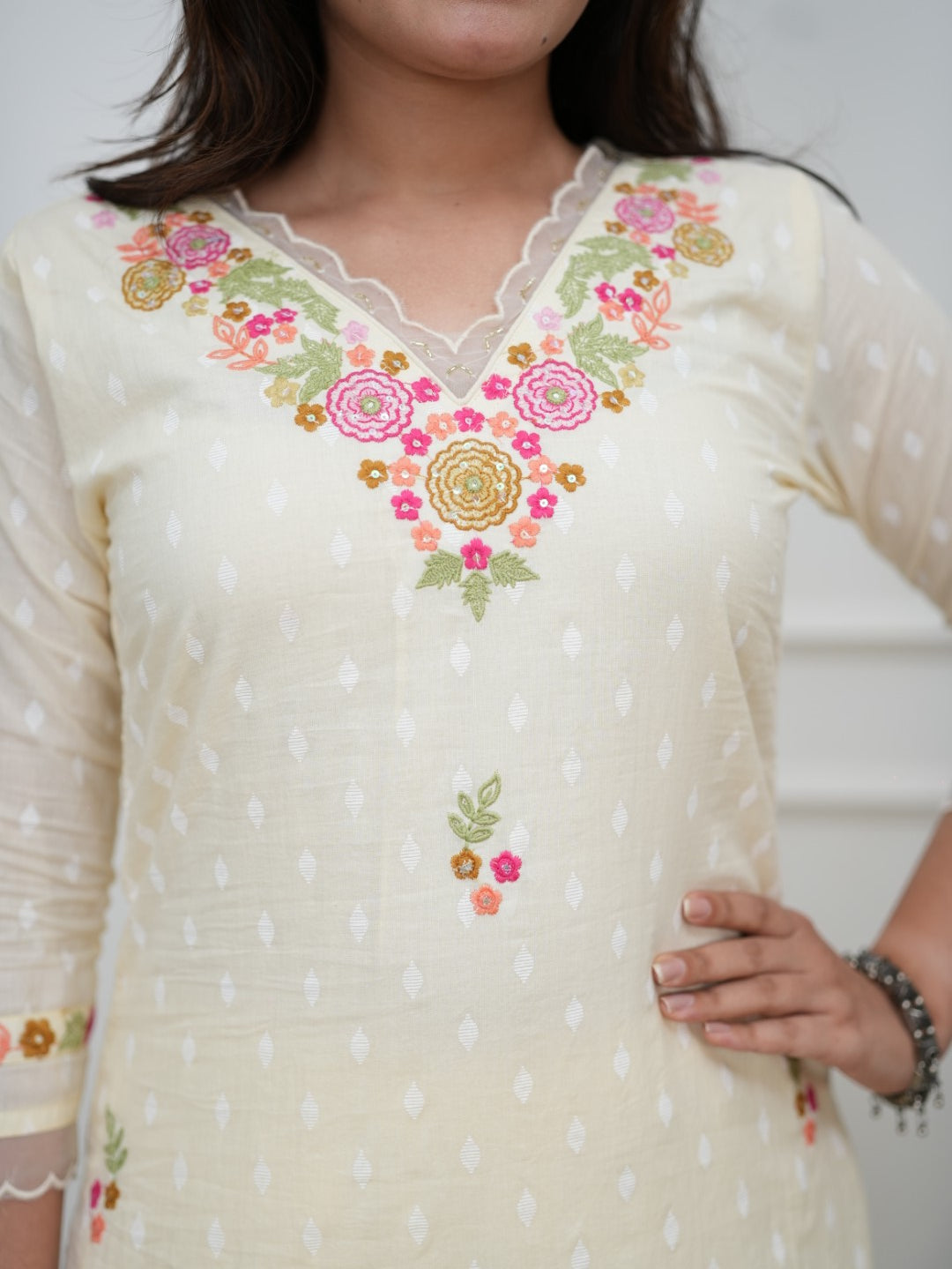 Dupatta Pant Set