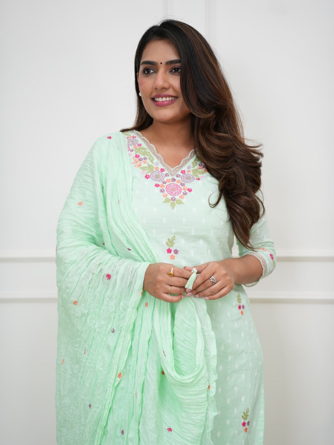 Dupatta Pant Set