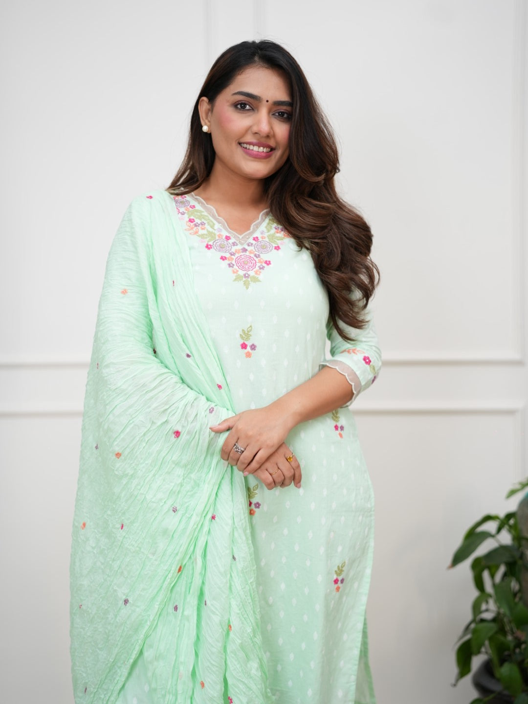 Dupatta Pant Set