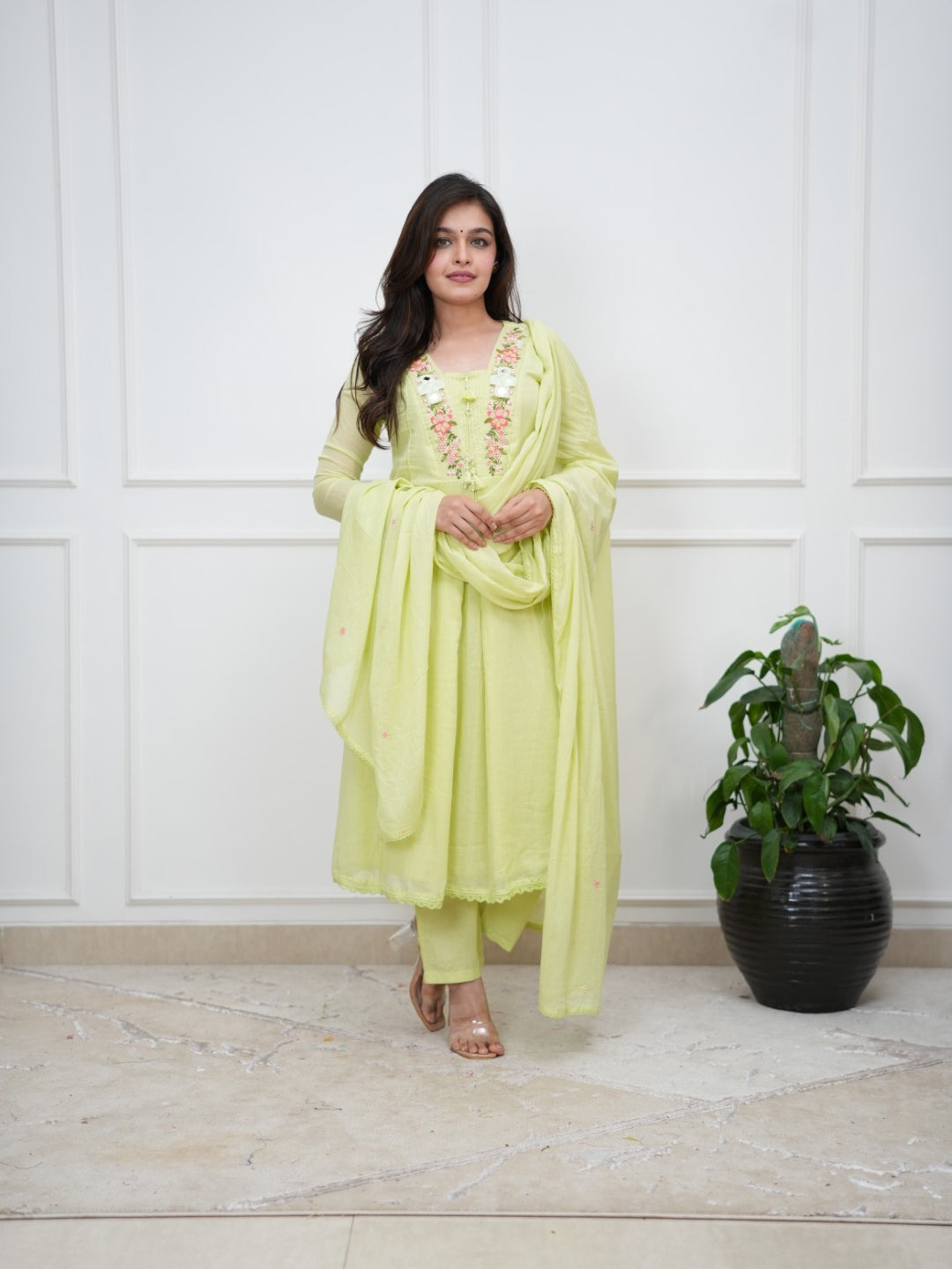 Dupatta Pant Set