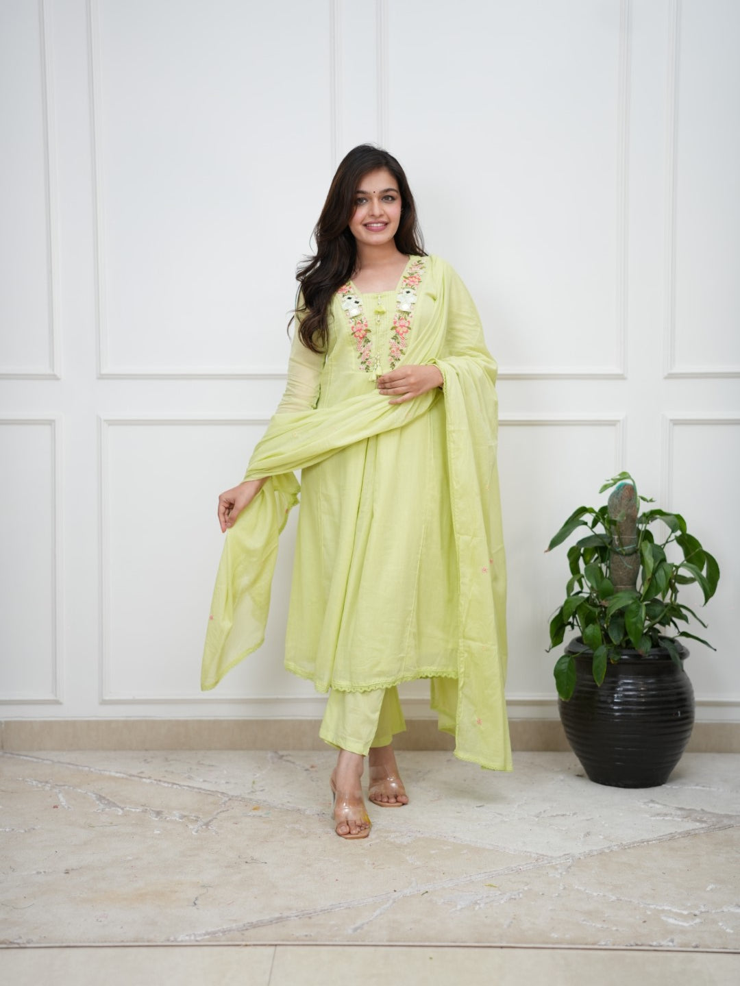 Dupatta Pant Set