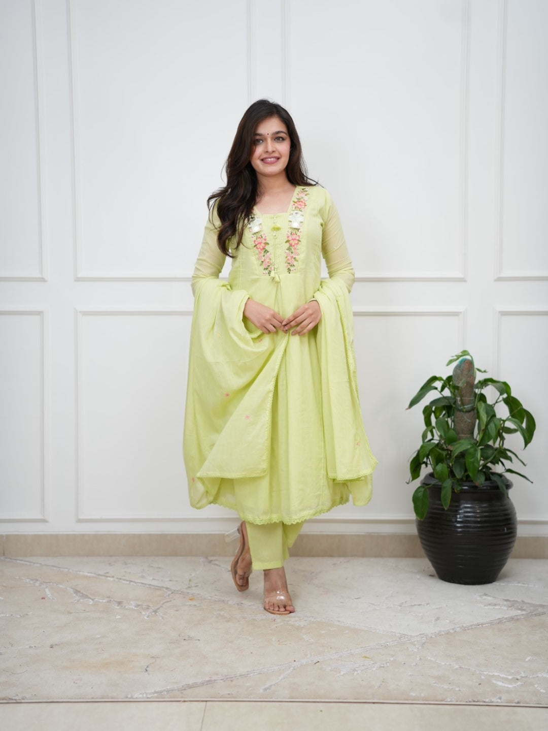 Dupatta Pant Set
