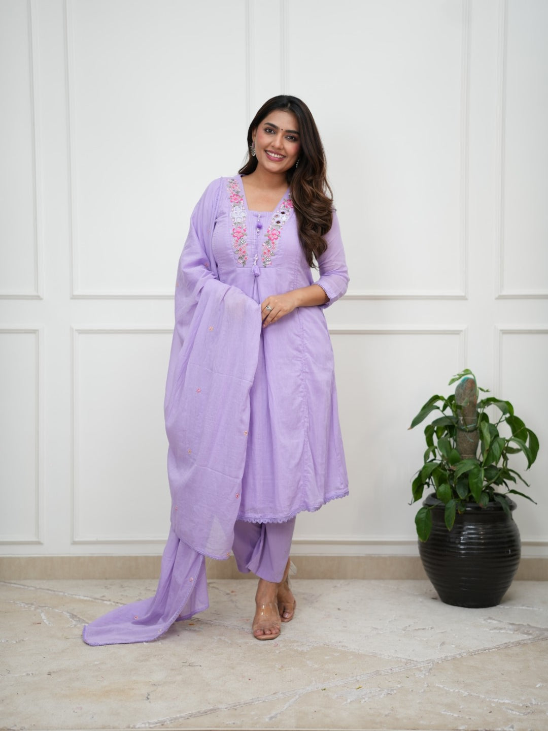 Dupatta Pant Set