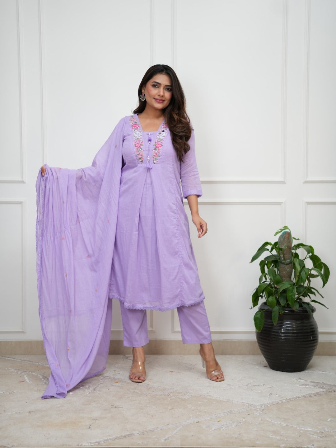 Dupatta Pant Set