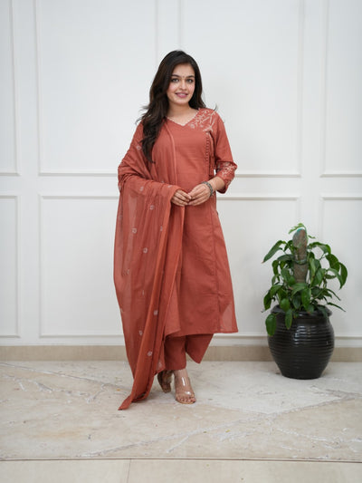 Dupatta Pant Set