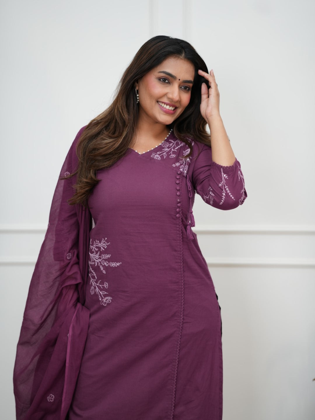 Dupatta Pant Set