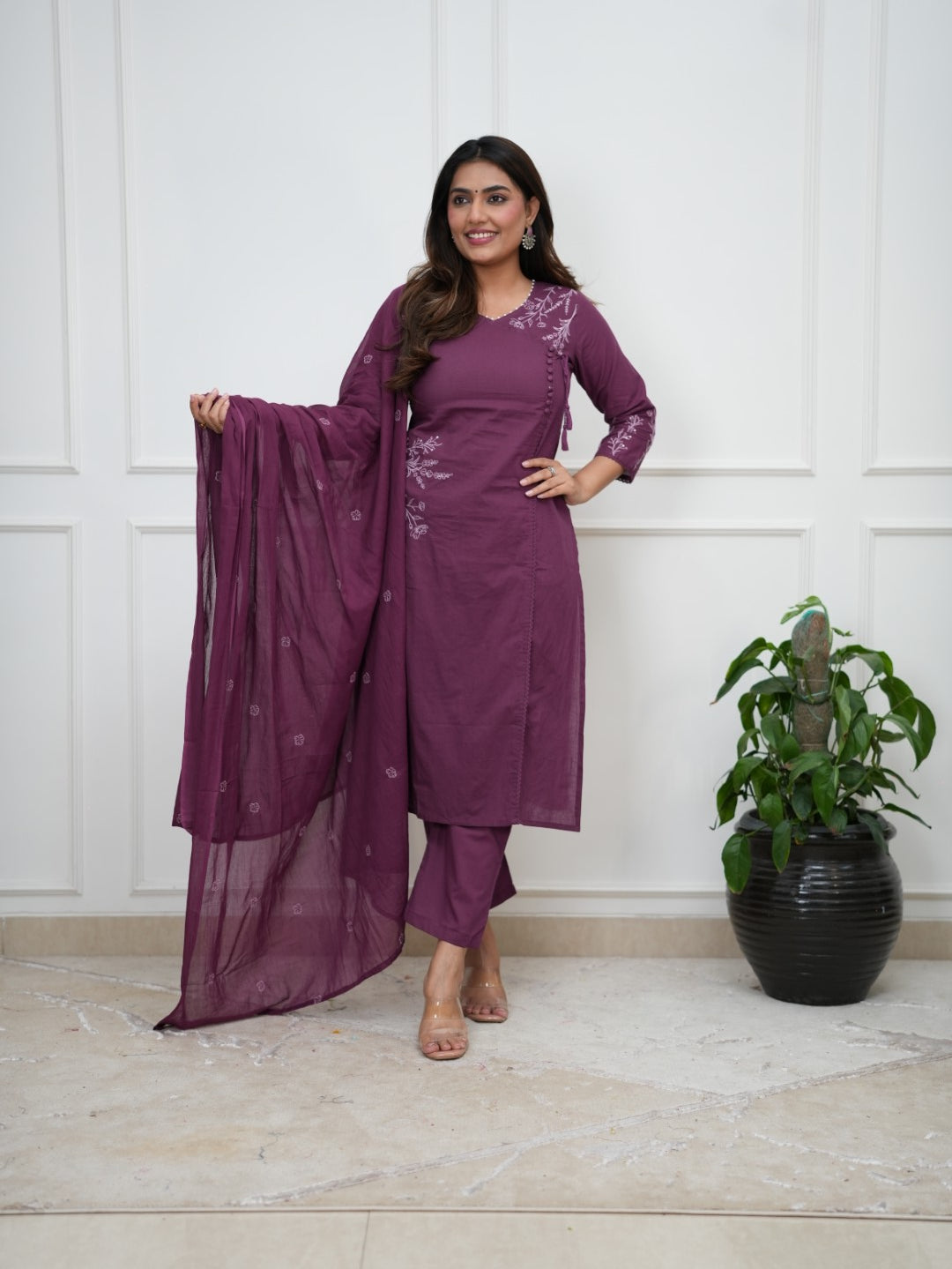 Dupatta Pant Set