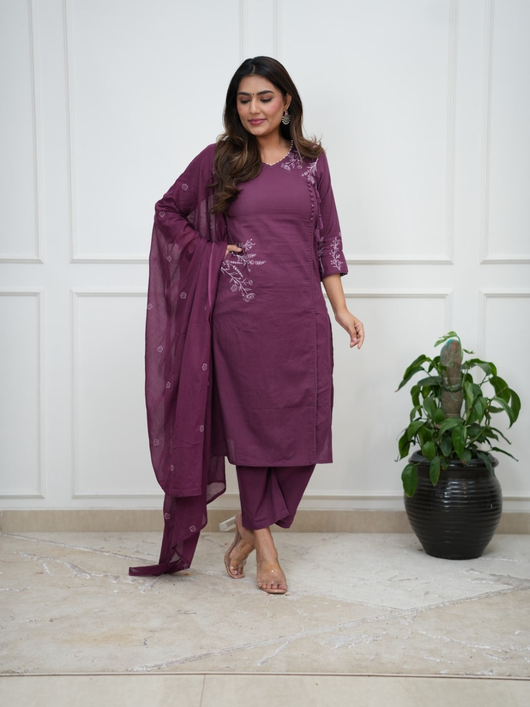 Dupatta Pant Set