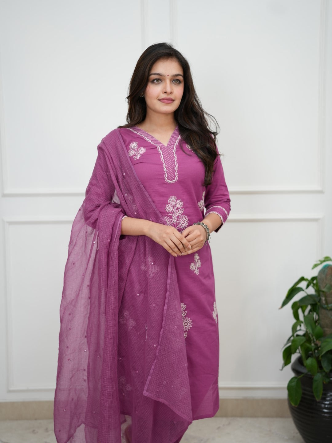 Dupatta Pant Set