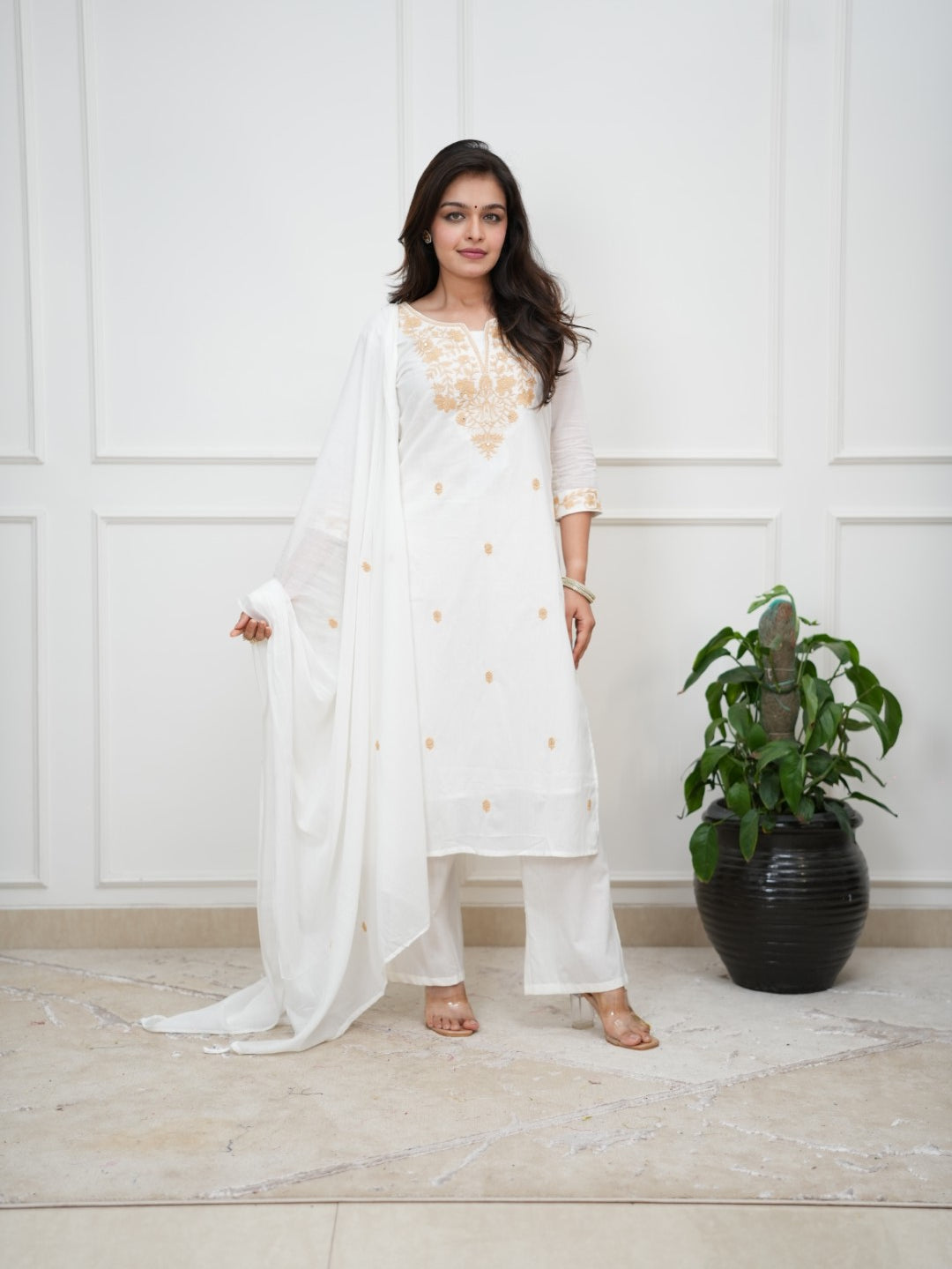 Dupatta Pant Set