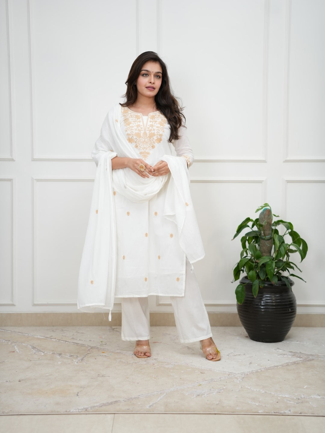 Dupatta Pant Set