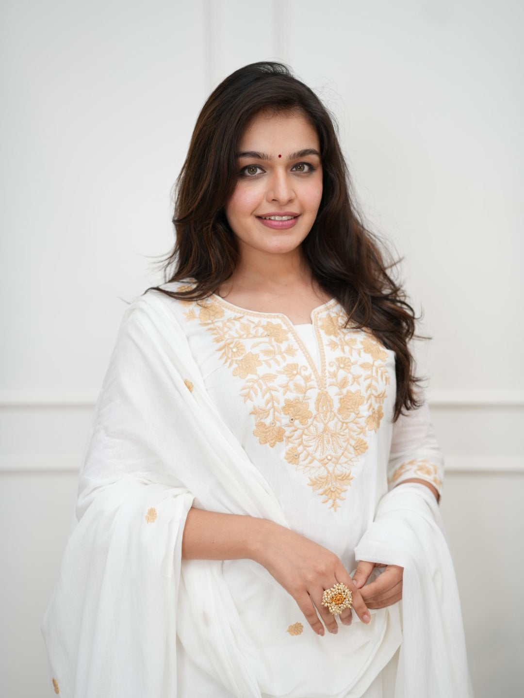 Dupatta Pant Set