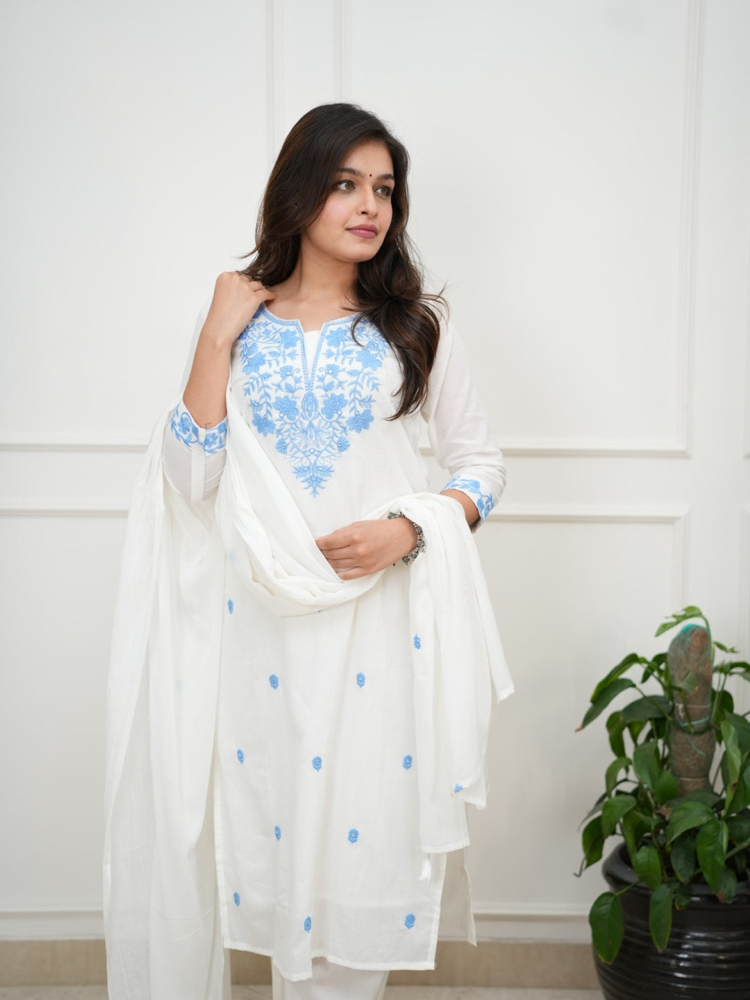 Dupatta Pant Set