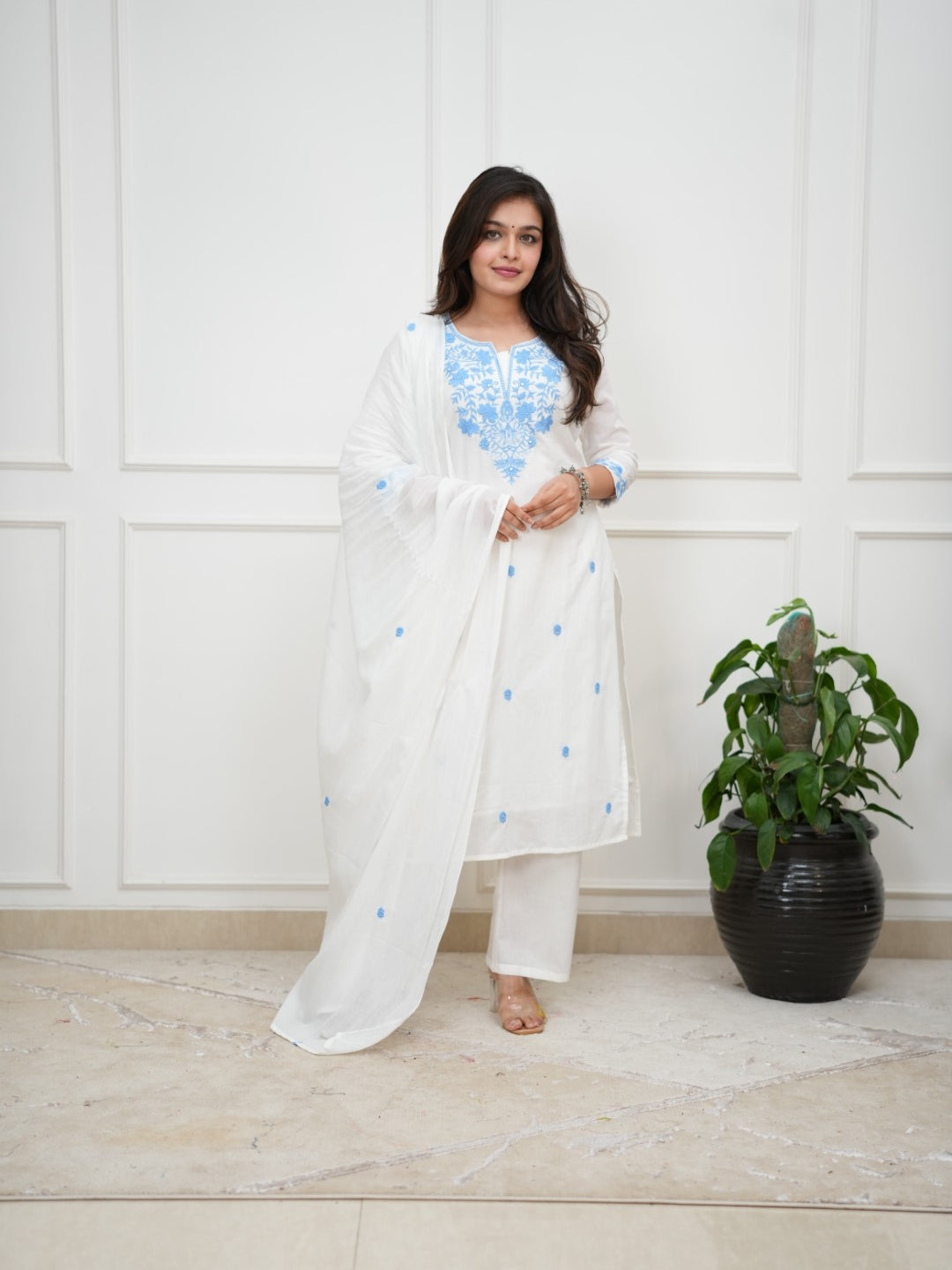 Dupatta Pant Set
