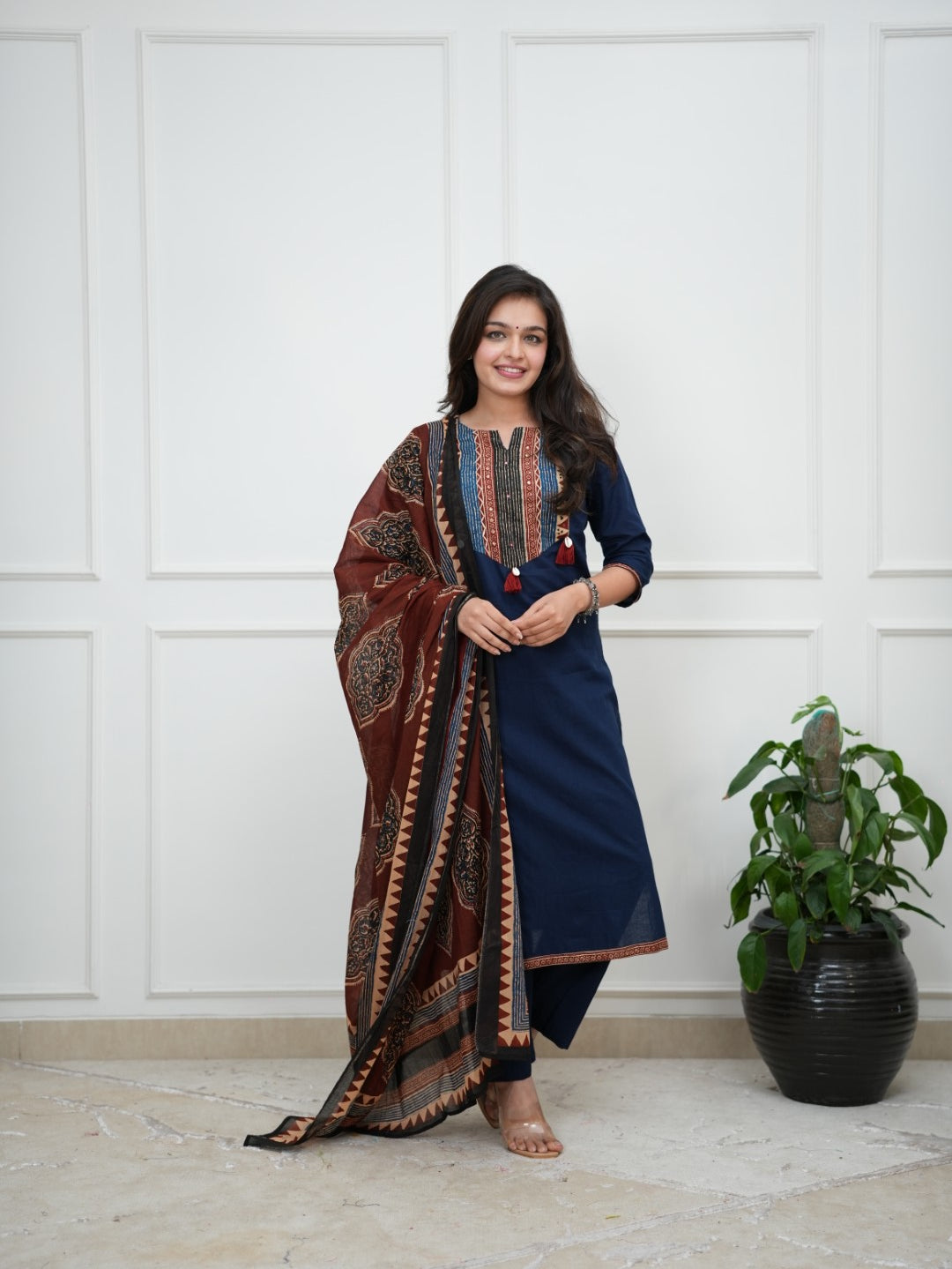 Dupatta Pant Set