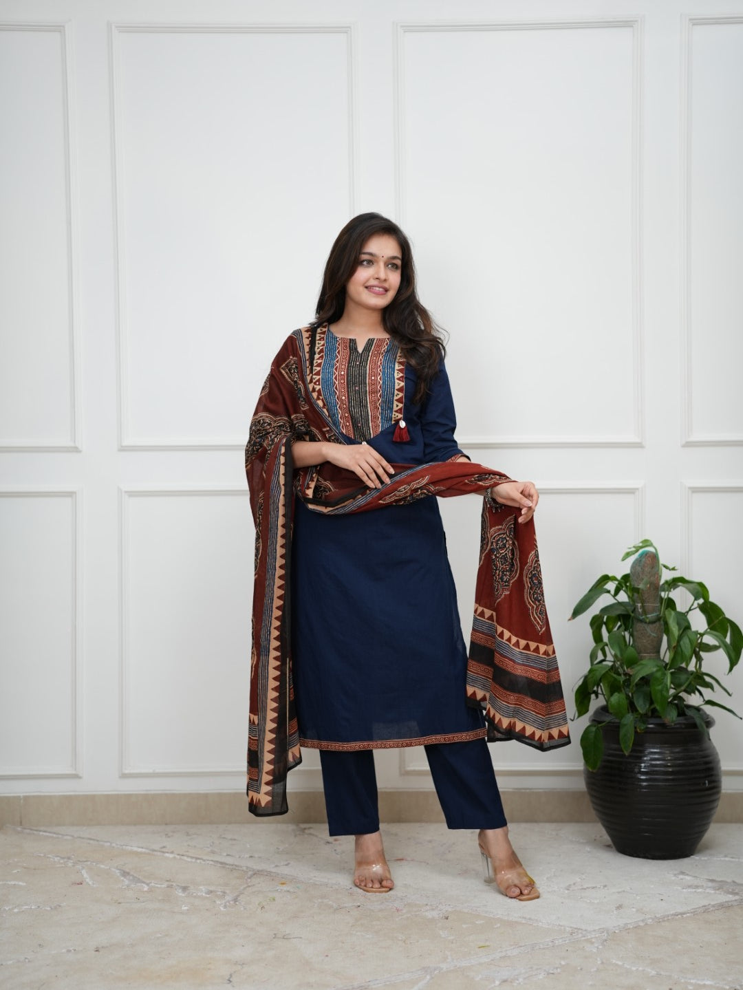 Dupatta Pant Set